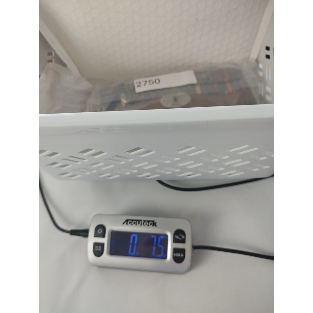 Fossil Key-Per Trifold Wallet Multicolor Abstract Teardrop Leather Trim Brown - Picture 11 of 11